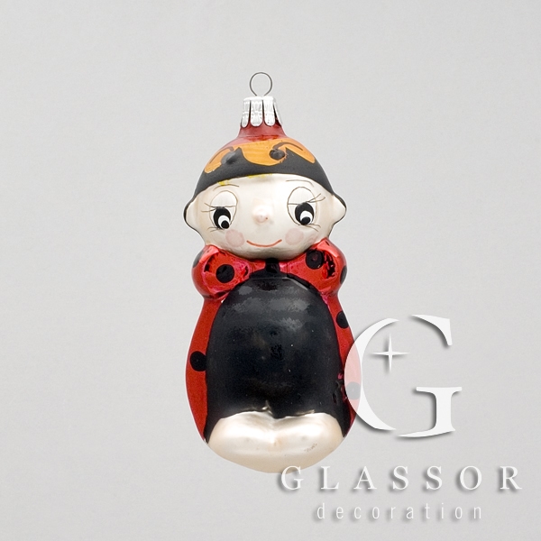 Weihnachtsbaumschmuck - Marienkäfer