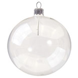 Weihnachtskugel klar Weihnachtskugel klar