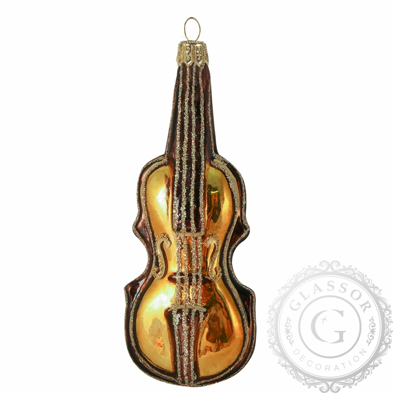 Weihnachtsdekoration Geige 