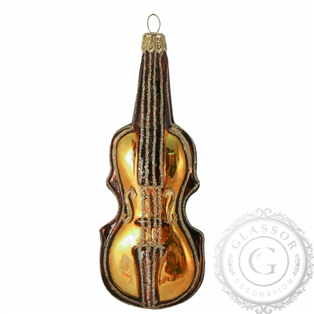 Weihnachtsdekoration Geige