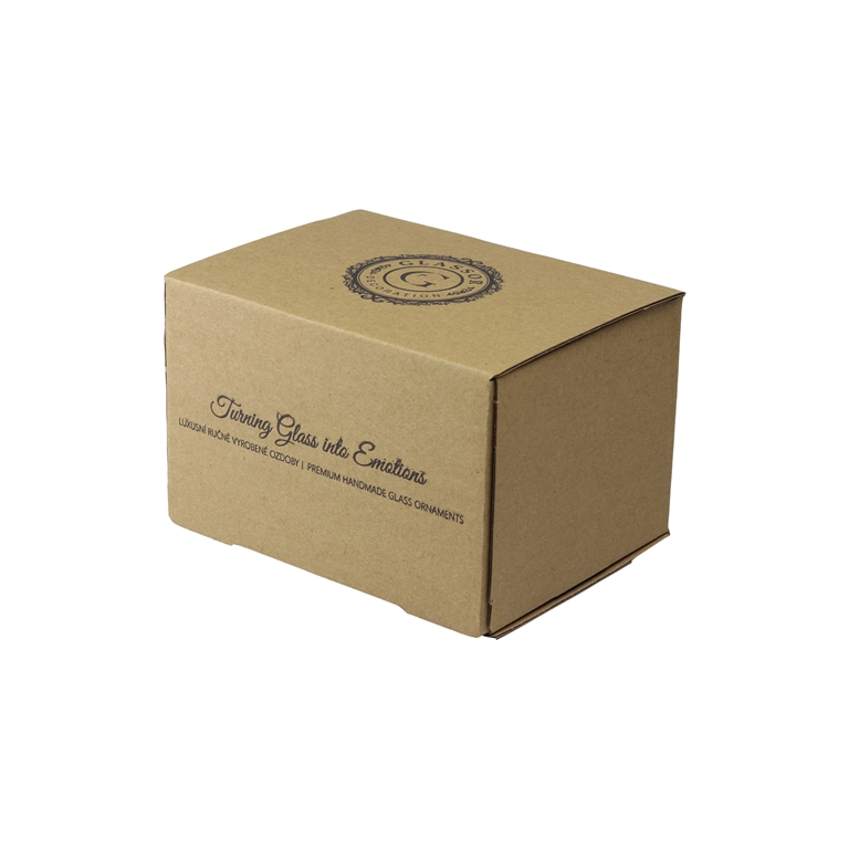 Kraftbox mit dem Logo von Glassor