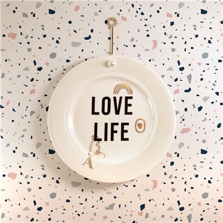 Luxuriöse Hängeteller Love Life