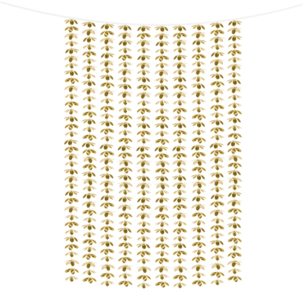 Goldener Blumenvorhang