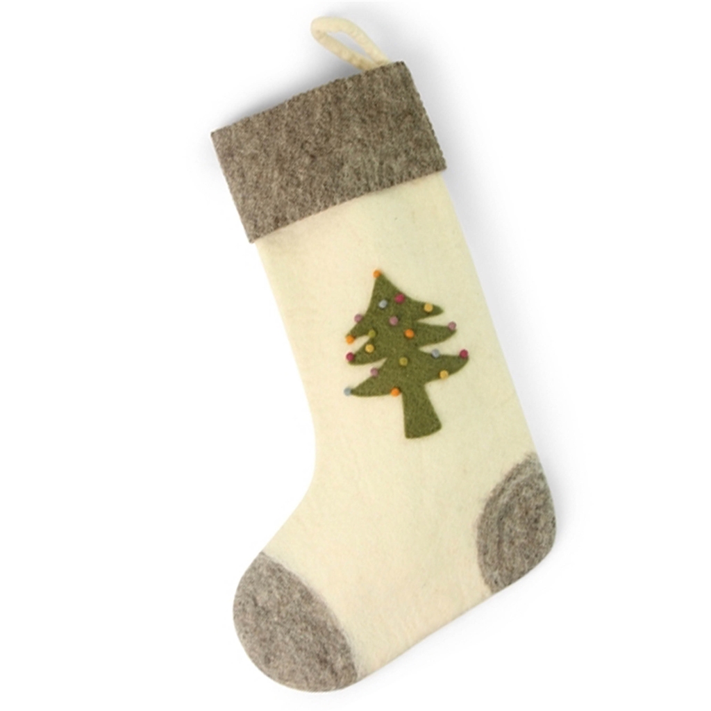 Bucilla Weihnachtsstrumpf Filz Applikation - Bastelset Für Weihnachtsdekoration