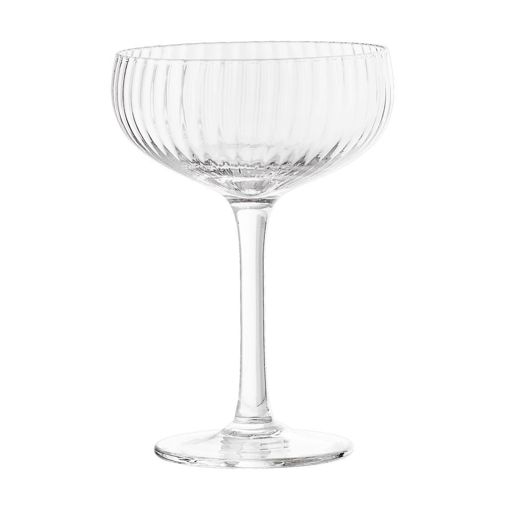Klares Champagnerglas