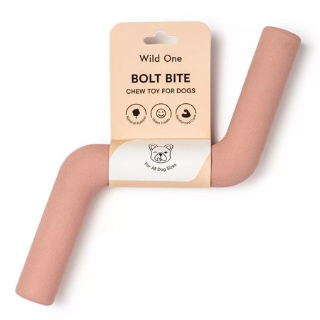 Kauspielzeug für Hunde aus Gummi rosa