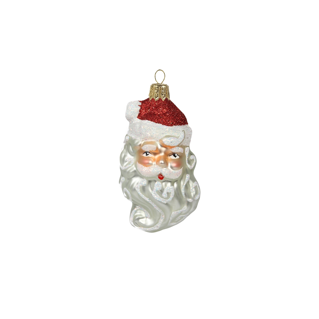 Glas Santas Kopf