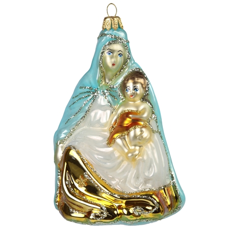 Weihnachtsfigur Heilige Maria mit Jesuskind