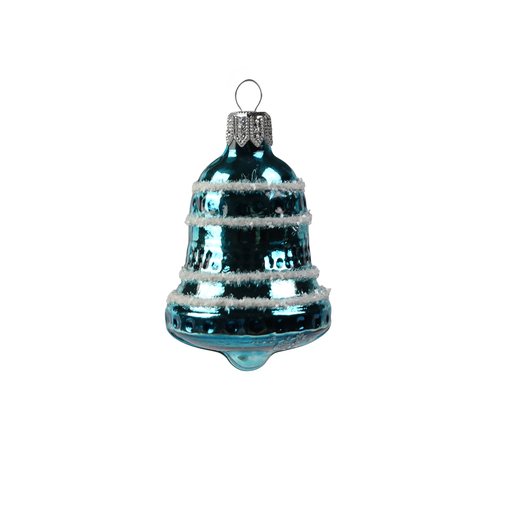 Mini Glas blaue Glocke