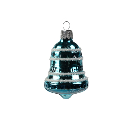 Mini Glas blaue Glocke