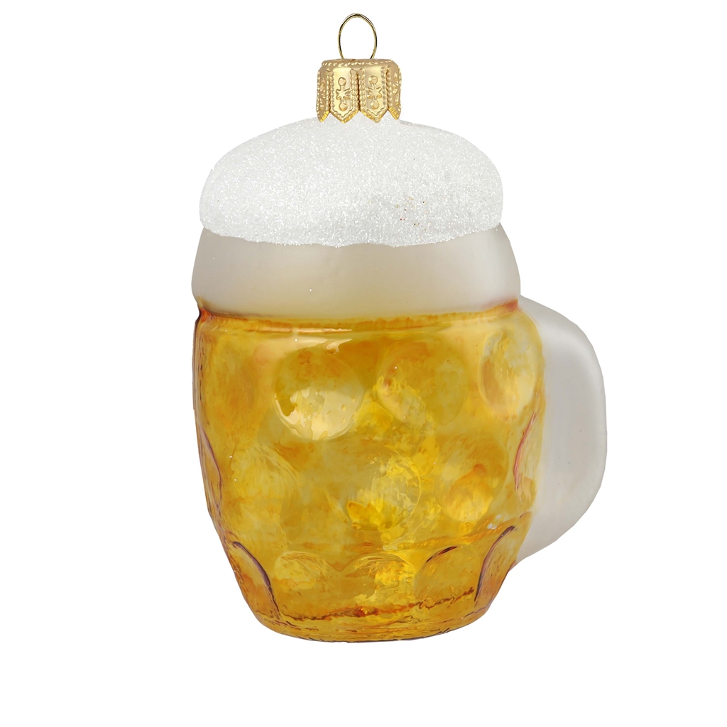 Glas Bierkrug Weihnachtsschmuck