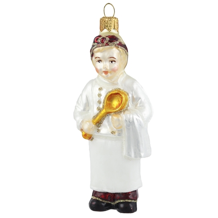 Weihnachtsfigur Köchin