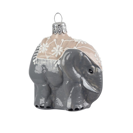 Orientalischer grauer Elefant
