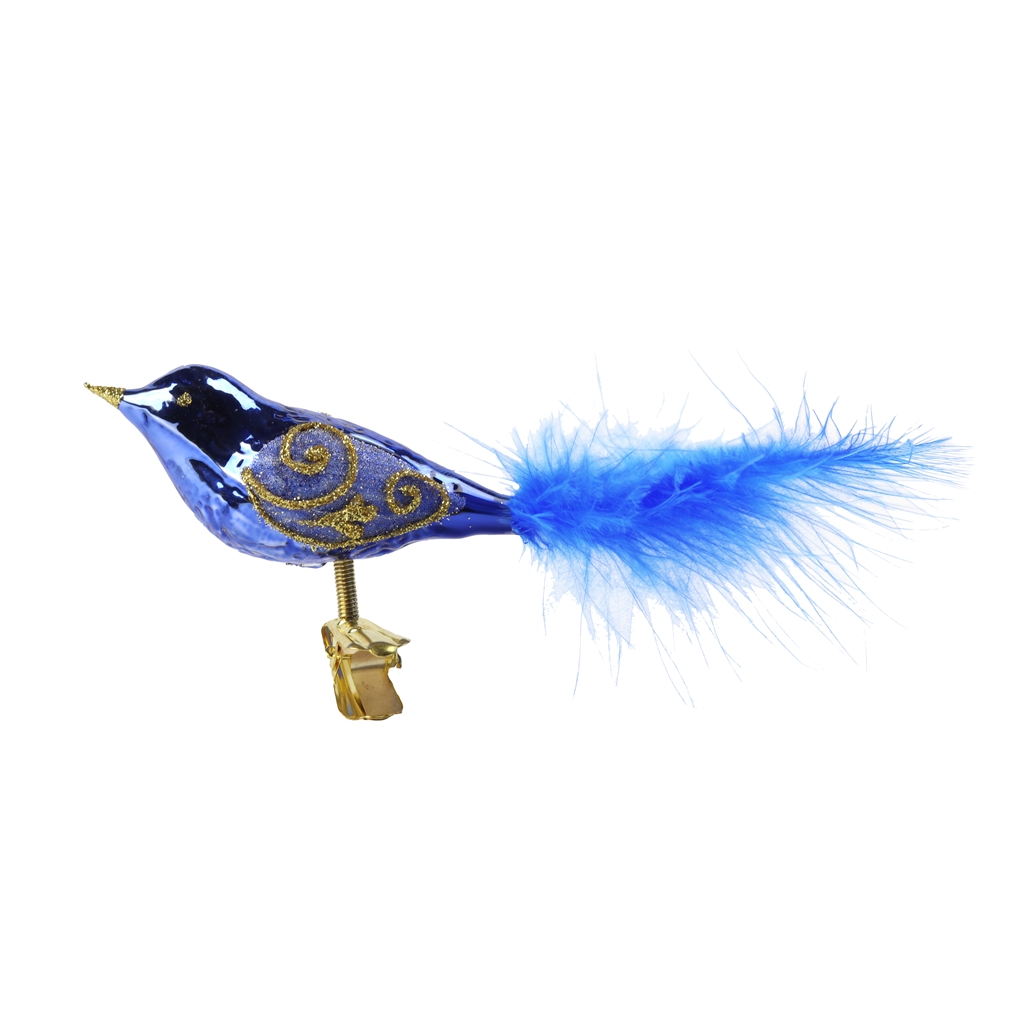 Glasvogel Blau
