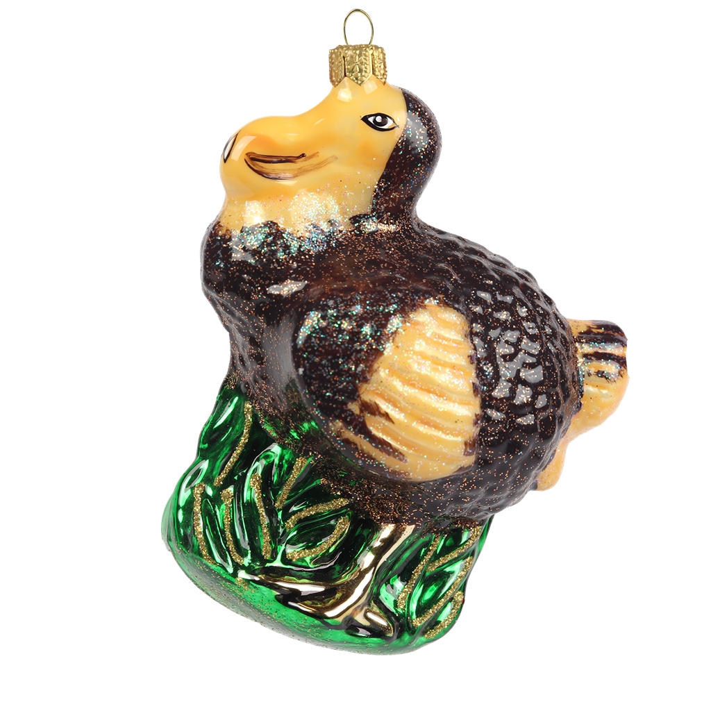 Weihnachtsglasschmuck Vogel Dodo