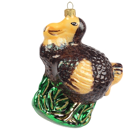 Weihnachtsglasschmuck Vogel Dodo