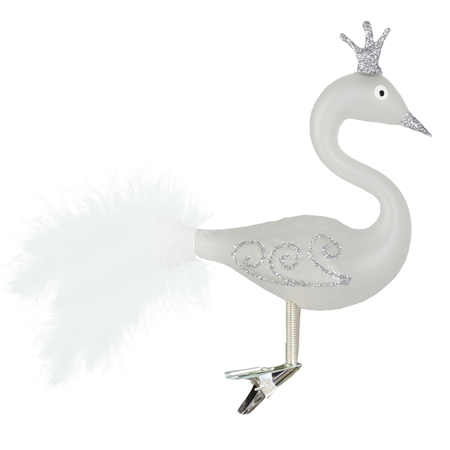 Schwan aus Glas
