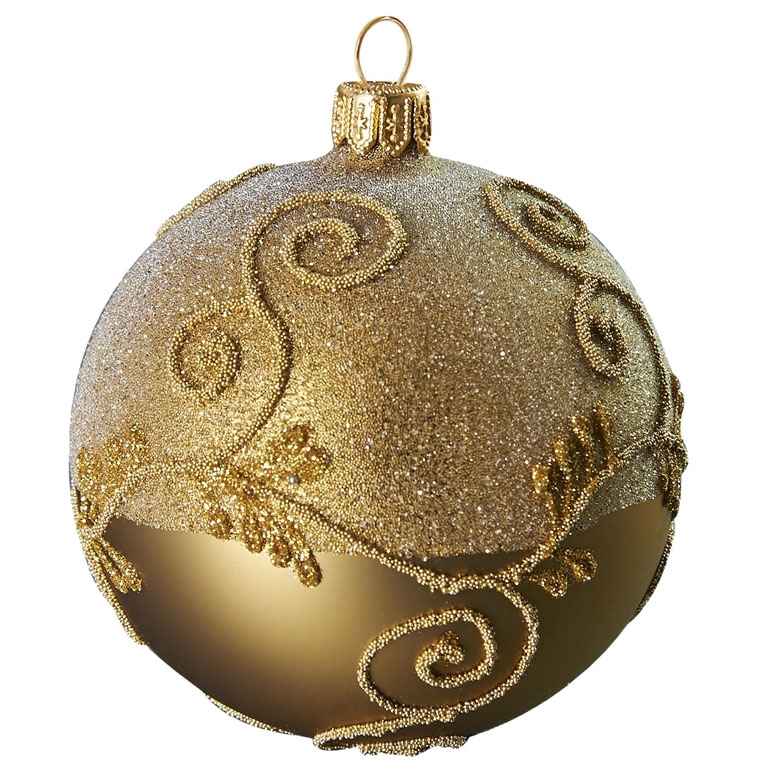 Weihnachtskugel Gold Ornamente