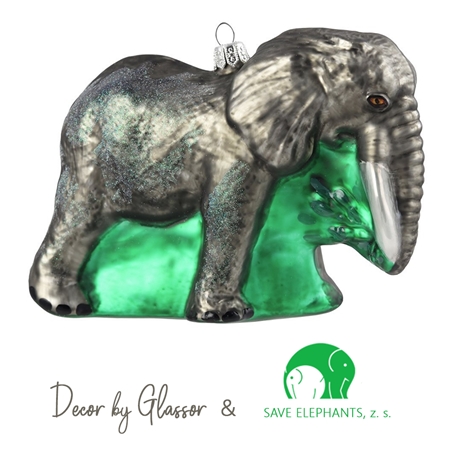 Elefant aus Glas