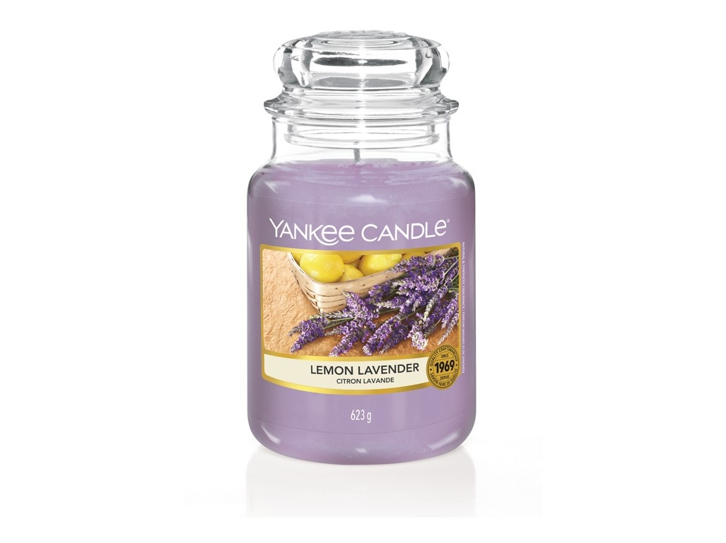 Duftkerze Yankee Candle LEMON LAVENDER classic large