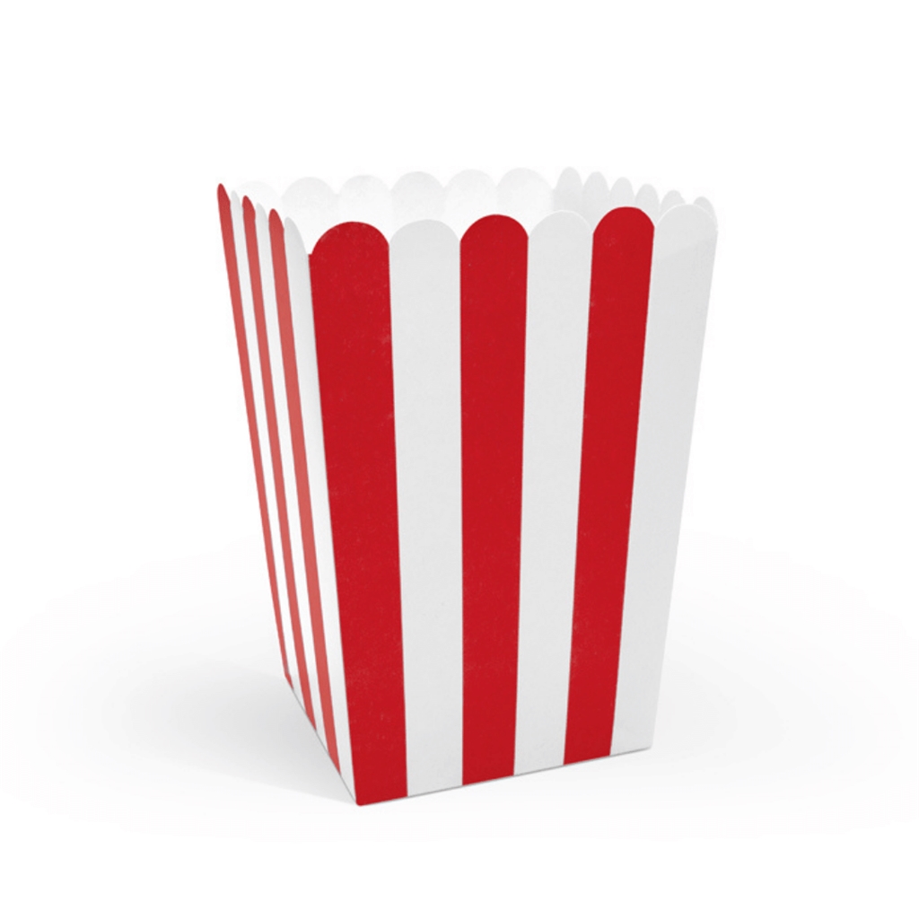 Set Popcorn-Boxen aus Papier
