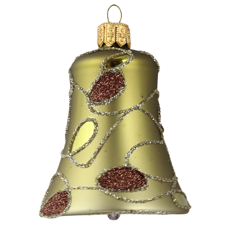 Christbaumschmuck - Glocke grün