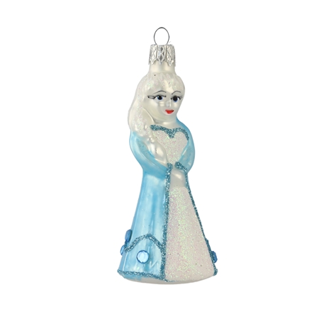 Prinzessin aus Frozen blau und weiß