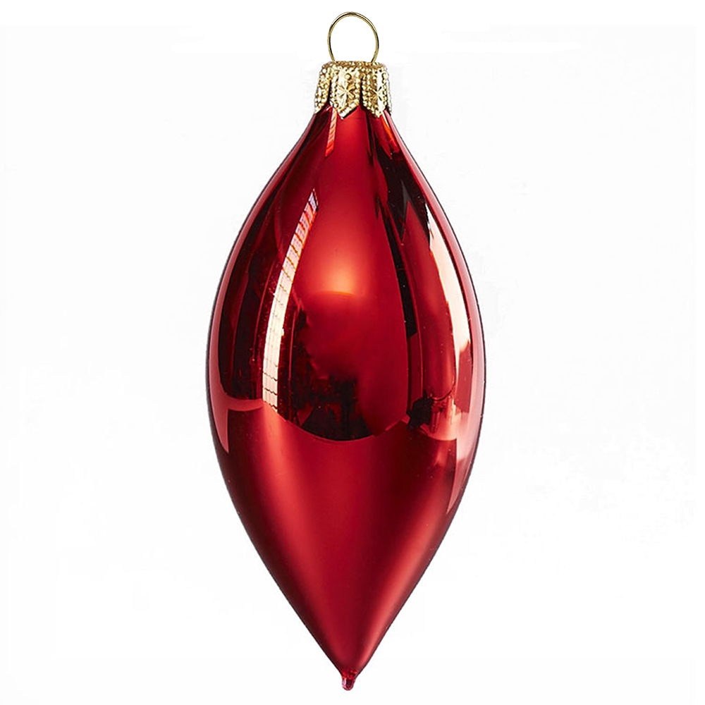 Rote glänzende Weihnachtsolive