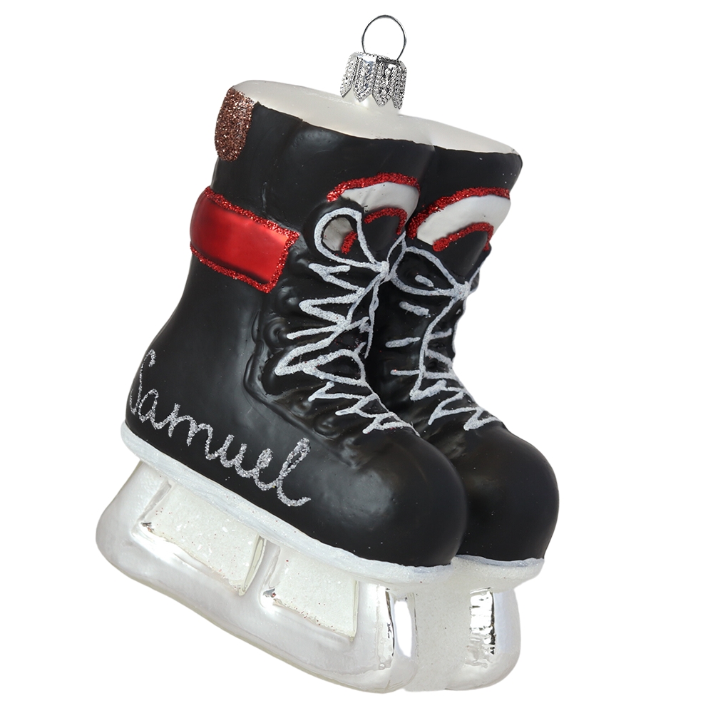 Hockey Schlittschuhe Sport mit Wunschtext