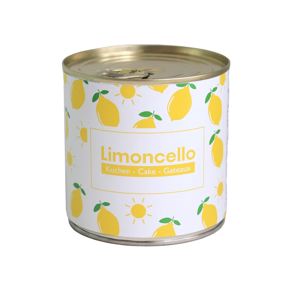 Torte in einer Dose Limoncello