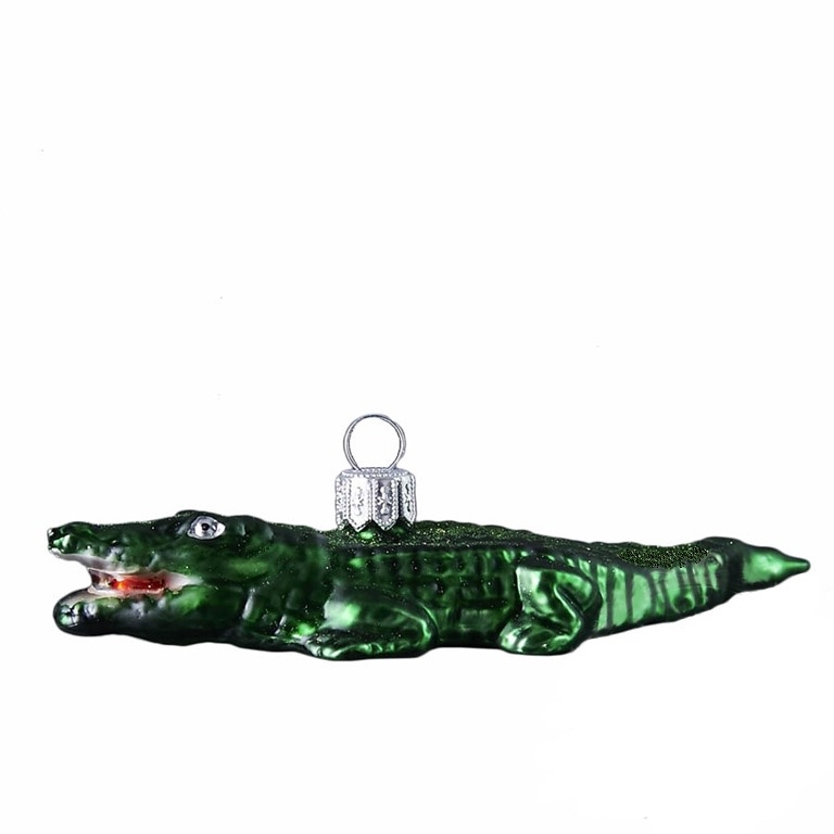 Alligator Weihnachtsschmuck