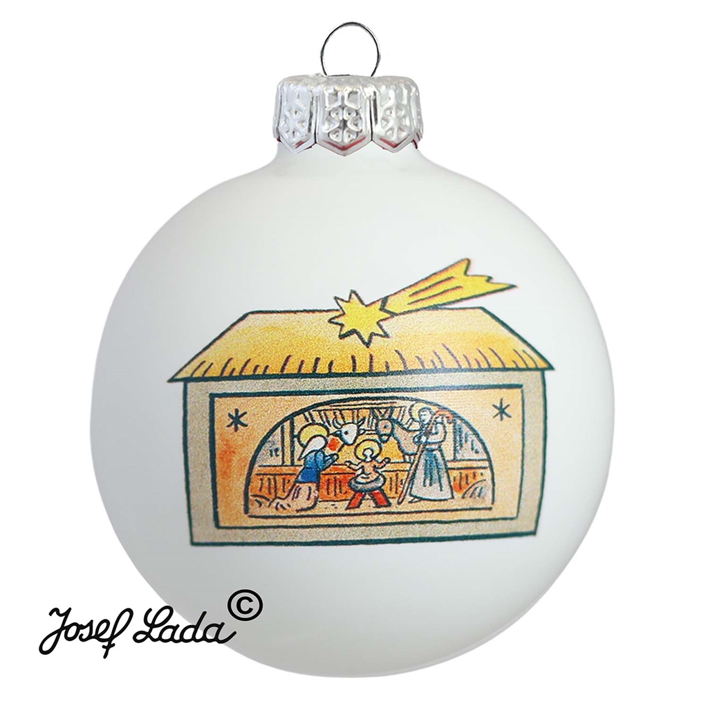 Weihnachtskugel Lada Weihnachtskrippe