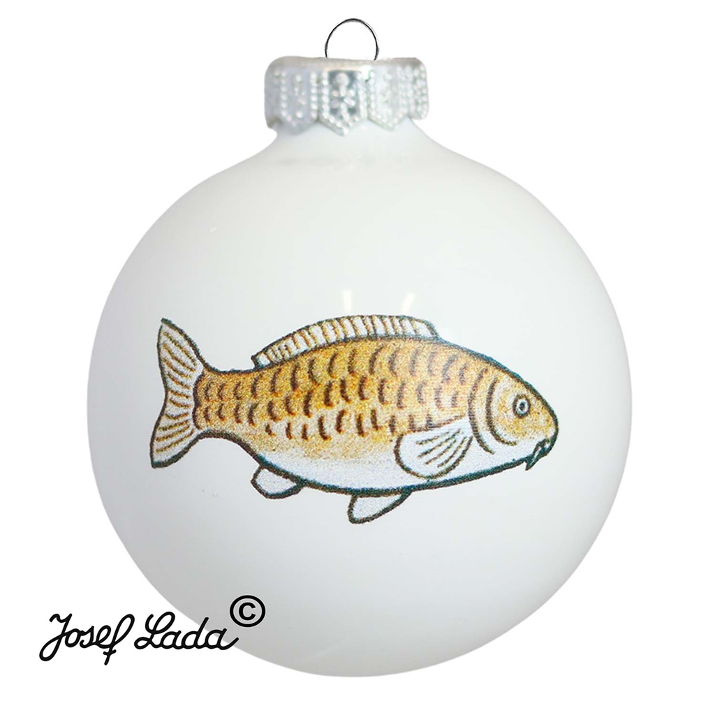 Weihnachtskugel Lada Karpfen