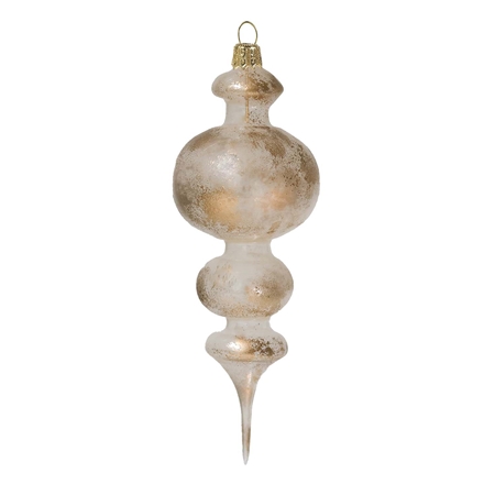 Freiform-Clarus-Creme mit goldenem Schaum