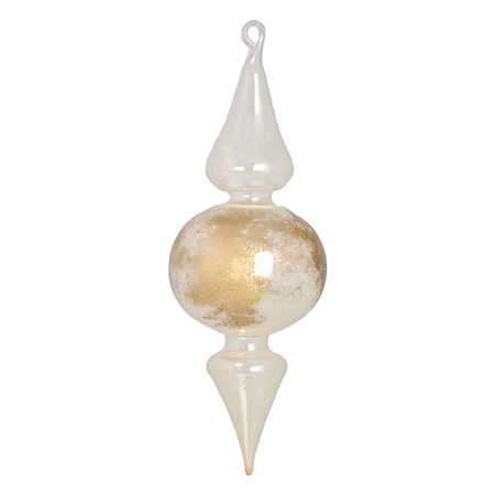 Freiform-Lumencreme mit goldenem Schaum