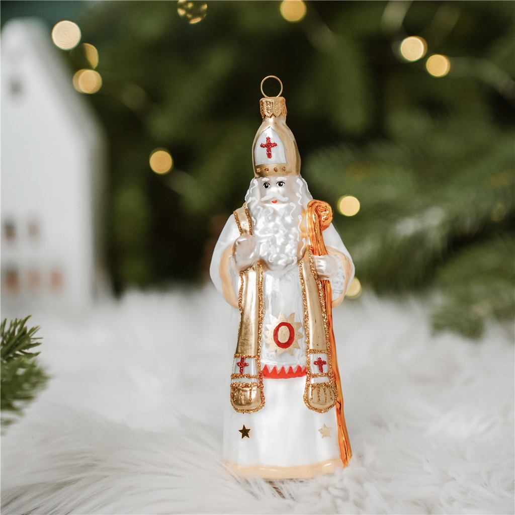 Weihnachtsmann Glasornament