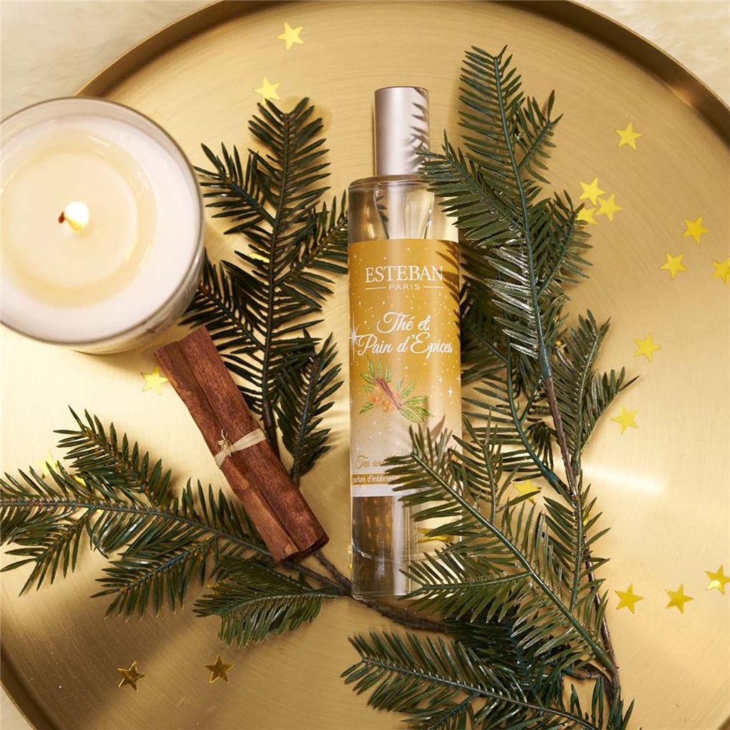 Tee und Lebkuchen-Haushaltsspray