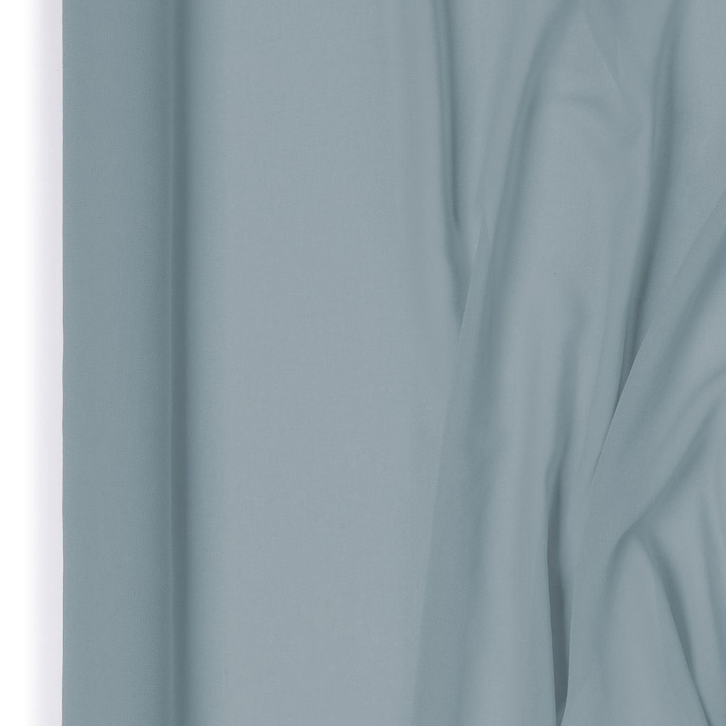 Aschblauer Chiffon-Läufer