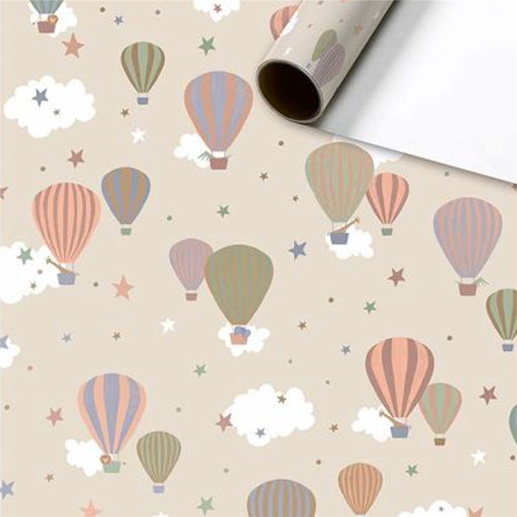 Geschenkpapier mit Luftballons