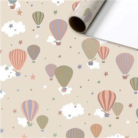 Geschenkpapier mit Luftballons
