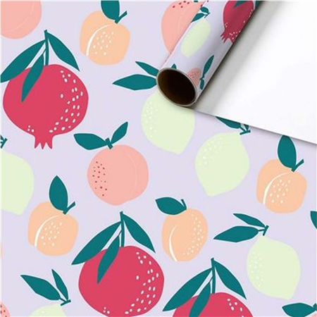 Geschenkpapier mit Obst