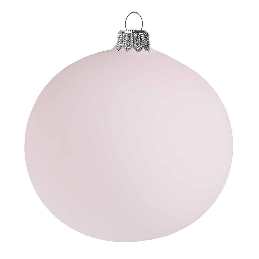Glaskolben pastellrosa