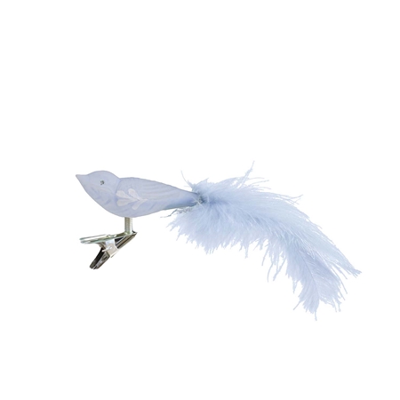 Glasvogel pastellblau