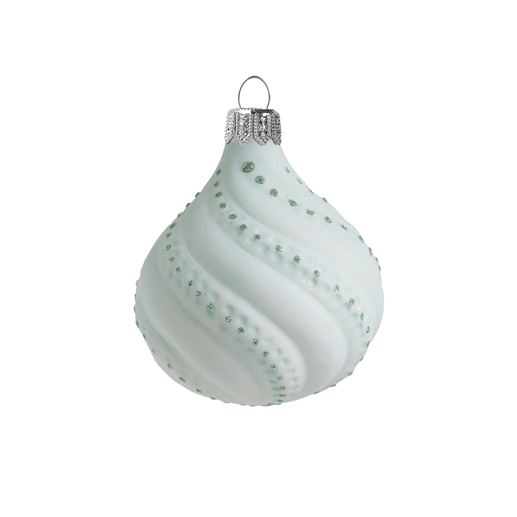 Glastropfen pastellgrün