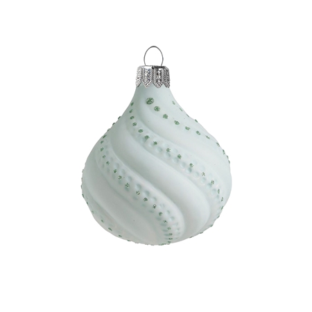 Glastropfen pastellgrün