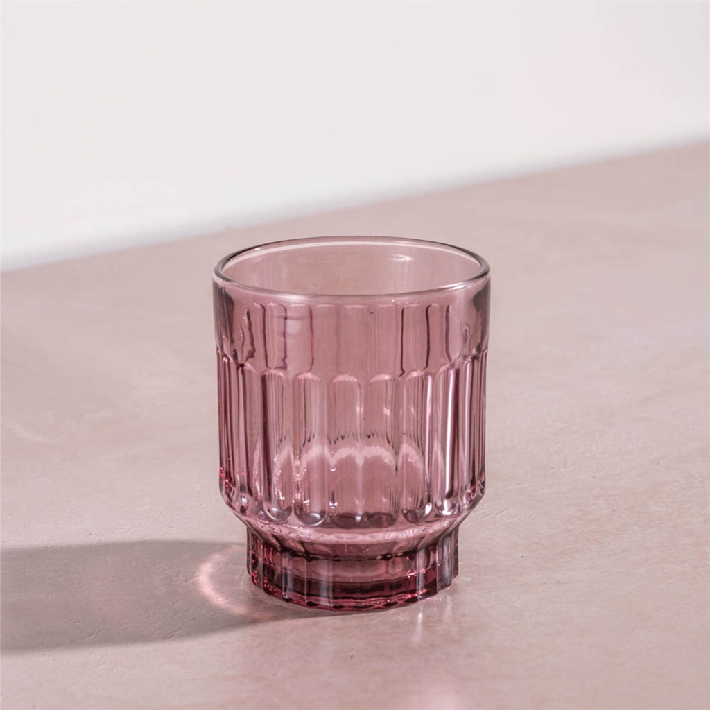 Glas in rosa 300ml