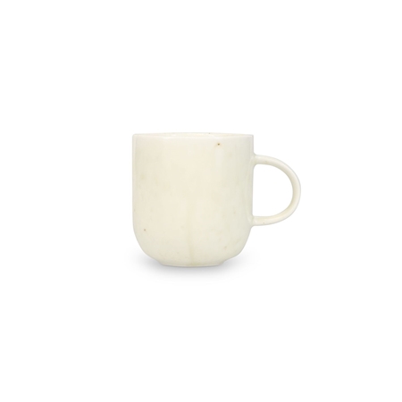 Strukturierter Becher mit feiner Glasur 330ml
