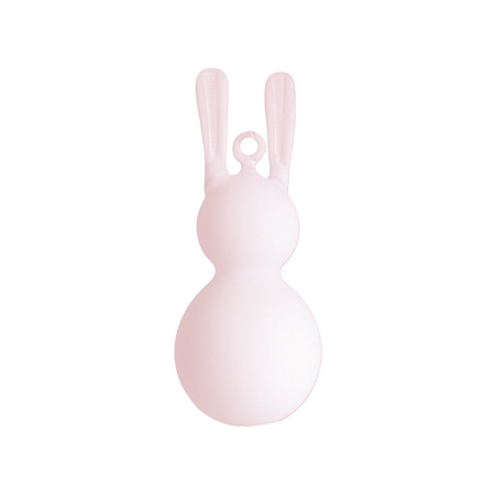 Hase in rosa matt