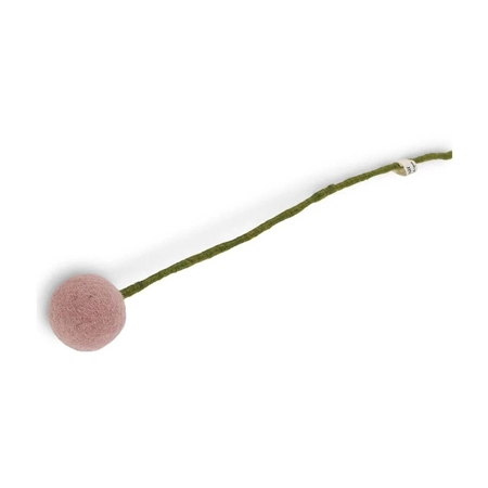 Filzblumenpulver rosa mittel