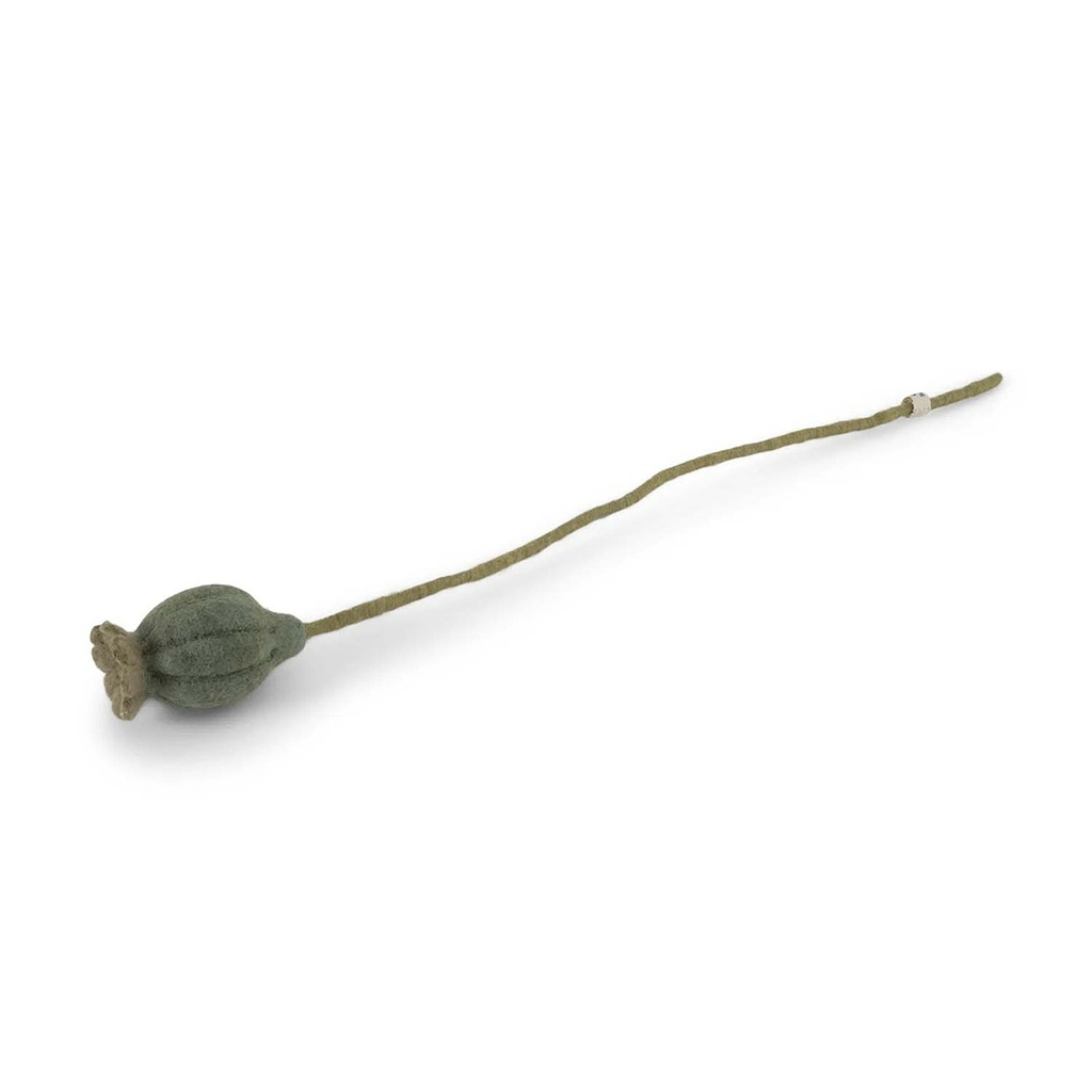 Filzblume Mohnstange